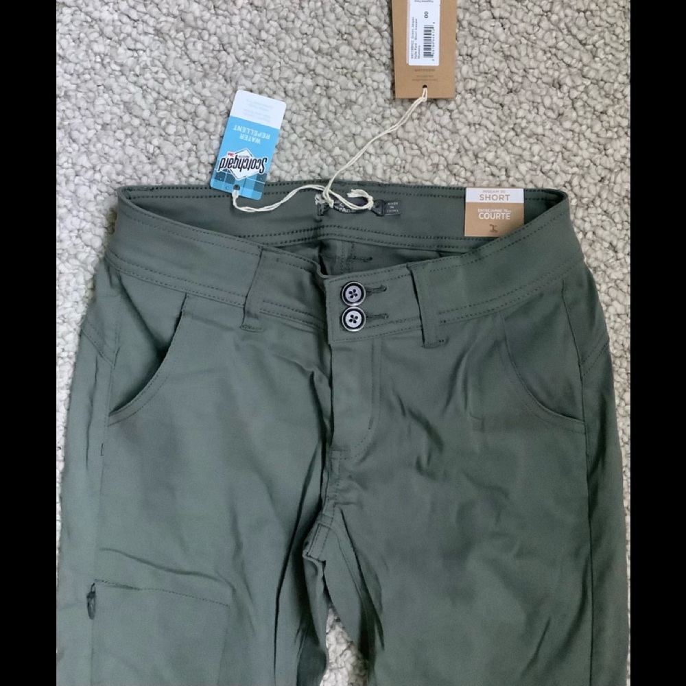 Prana Halle pant dark jungle green jasper pants